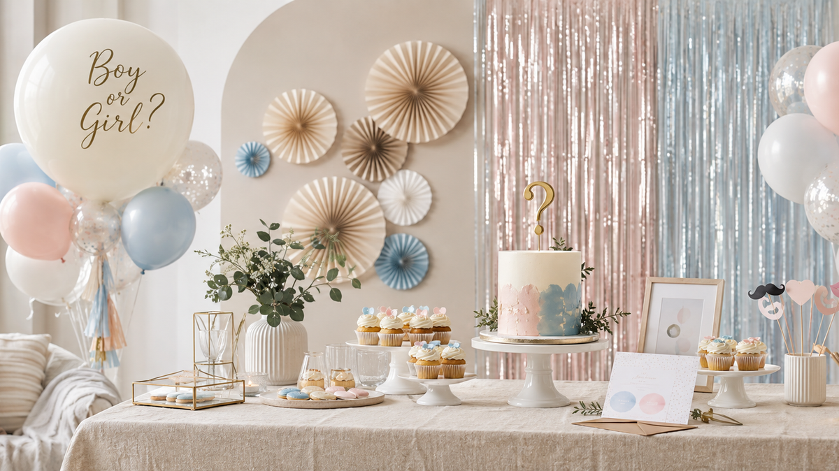Gender Reveal: den komplette guide til festen