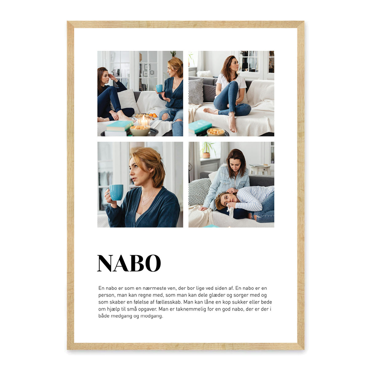 Nabo plakat - design selv
