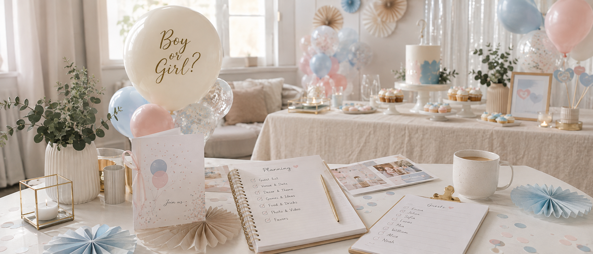 Hvad er Gender Reveal og hvordan planlægger du det?