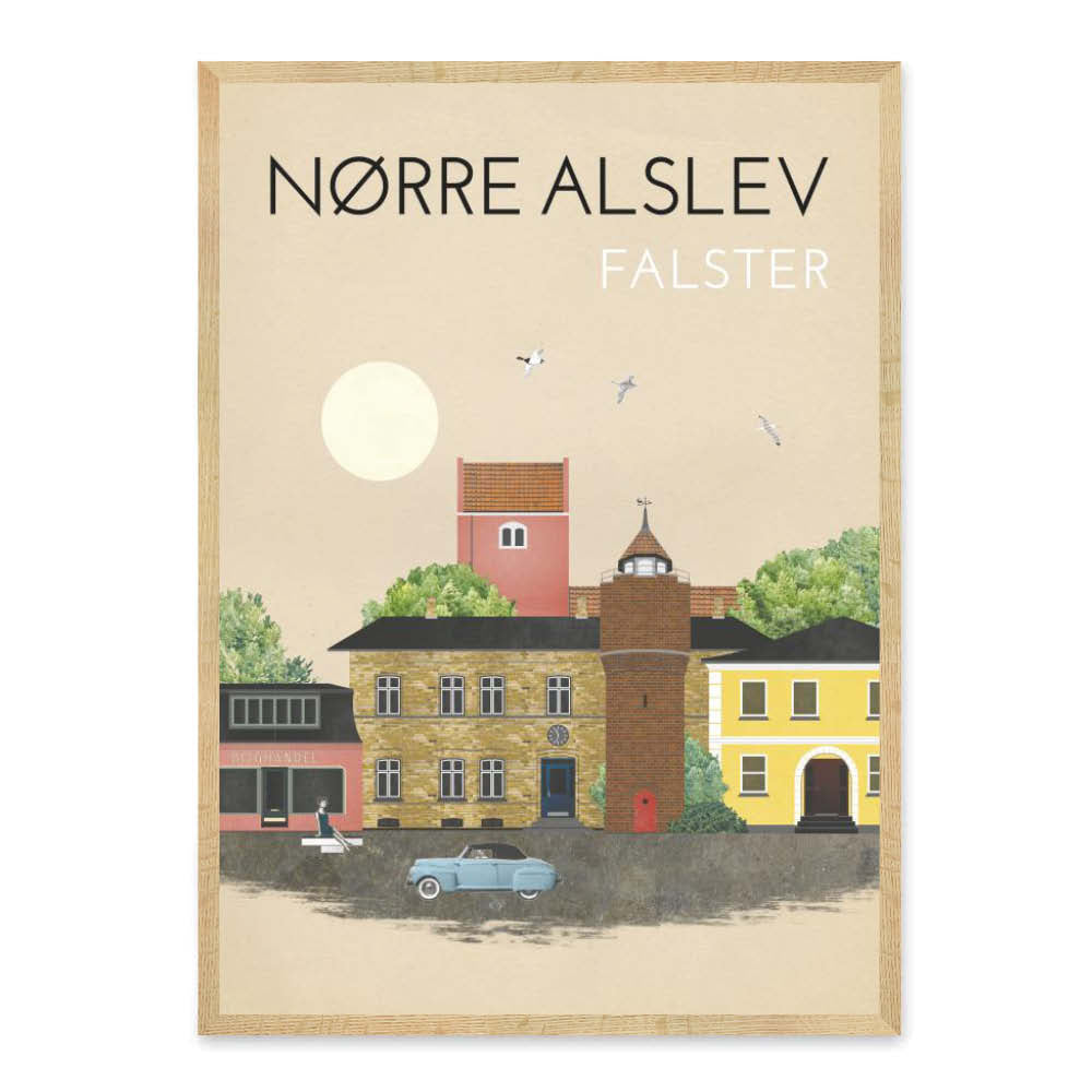 Nørre alslev plakater