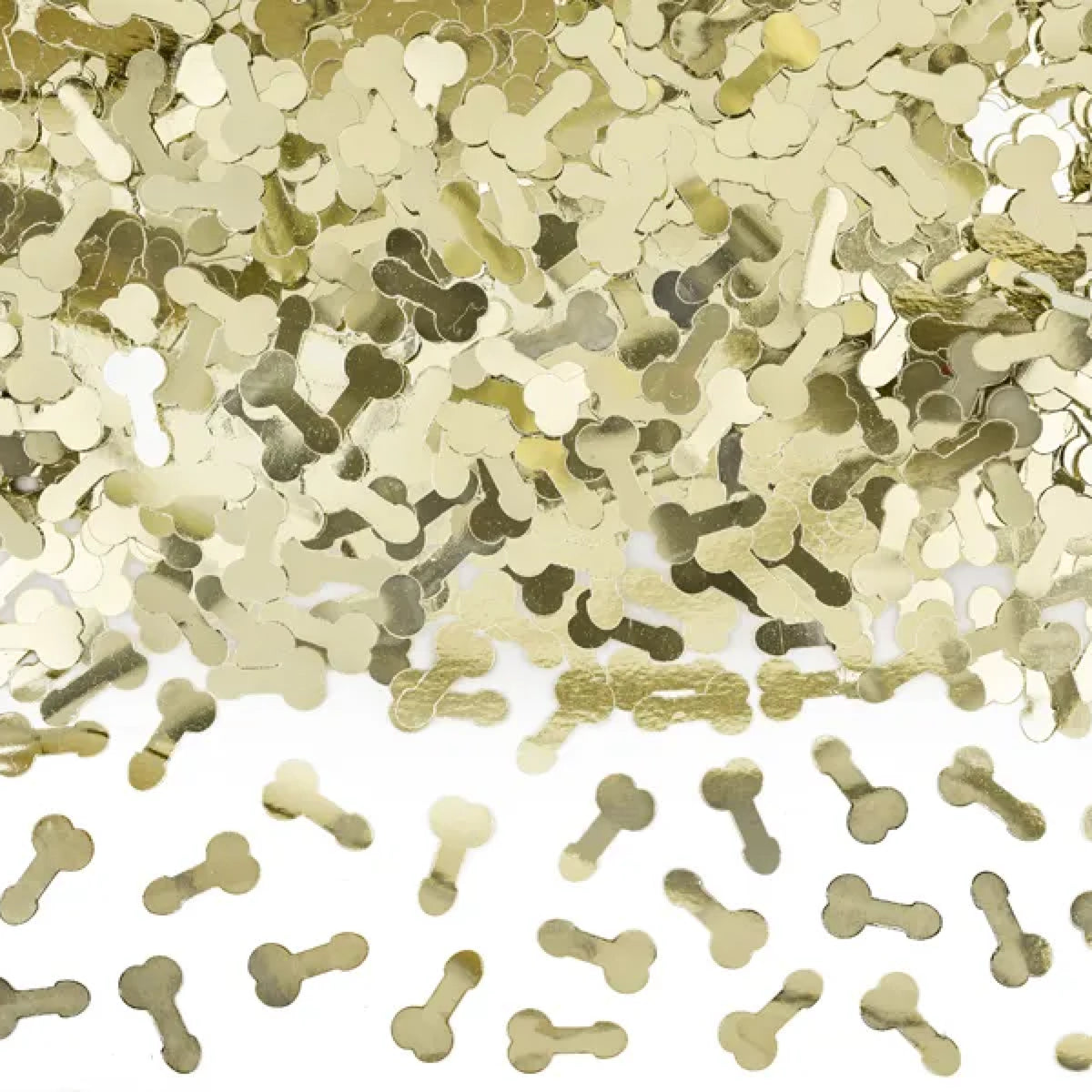 Konfetti Penisser – Guld – 30 g