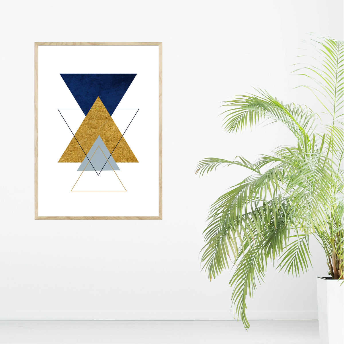 Gyldne trekanter - plakat