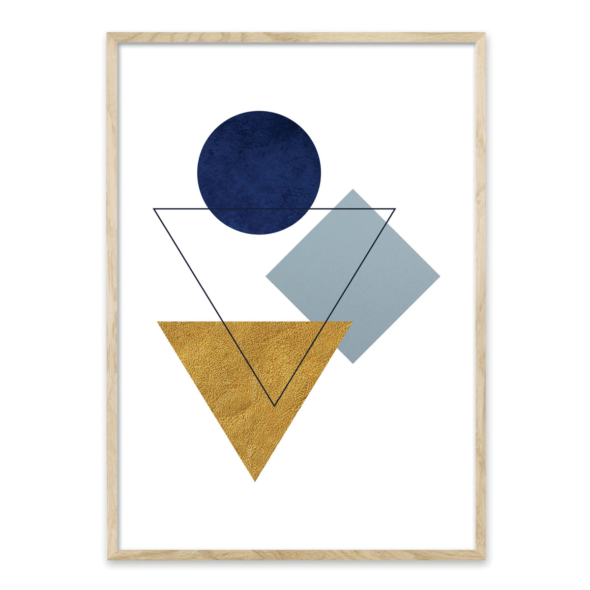 Geometri - plakat